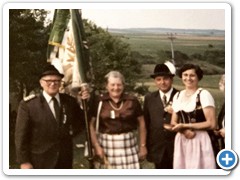 1976 Fahnenweihe Bahra