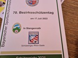 70. Bezirksschützentag in Stangenroth