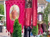 Sonntag Prozession zum Walhter Platz 46